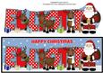 Santa and His Reindeers Elliott Large Dl