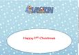 First Christmas Teddies Layton Large Dl Insert