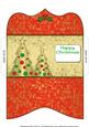 Buttons Christmas Trees Ii Money Wallet Red