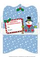 Snowman Money Wallet