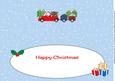 Santa's Car & Trailers Large Dl Insert