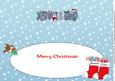 Christmas Names Justine & Gino Large Dl Insert