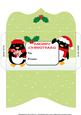 Christmas Penguins Money Wallet 3