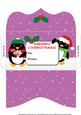 Christmas Penguins Money Wallet 4
