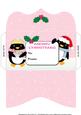 Christmas Penguins Money Wallet 5