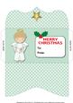 Christmas Angel with Bible Money Wallet