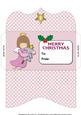 Christmas Angel with Tree Money Wallet