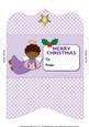 Christmas Angel with Present Money Wallet 3