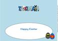Easter Bunnies Super Heroes Thomas Large Dl Insert