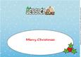 Christmas Cottage Jessica Large Dl Insert
