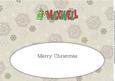 Kosmo the Dog Christmas Maxwell Large Dl Insert