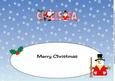 Santa & Snowman Chelsea Large Dl 2 Insert
