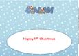 First Christmas Teddies Adam Large Dl Insert
