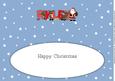 Santa and His Reindeers Ryley Large Dl Insert