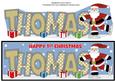 1st Xmas Skating Santa Thomas Large Dl
