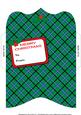 Christmas Tartan Money Wallet