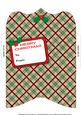 Christmas Tartan Money Wallet 2