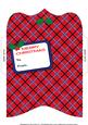 Christmas Tartan Money Wallet 3