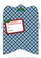 Christmas Tartan Money Wallet 4