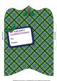 Christmas Tartan Money Wallet 5