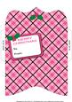 Christmas Tartan Money Wallet 6