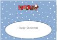 Santa and His Reindeers Libby Large Dl Insert