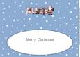 Santa and His Reindeers Alice Large Dl Insert