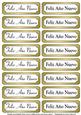 Feliz Año Nuevo Tags (gold)