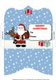 Santa and Rudolf Money Wallet