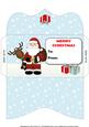 Santa and Rudolf Money Wallet 3
