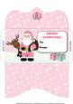 Santa and Rudolf Money Wallet 6