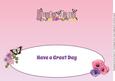 Flower Blossom Aunty Jean Large Dl Insert