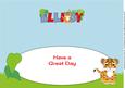 Cute Tiger Elliot Large Dl Insert