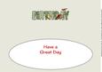 Garden Birds Birthday Large Dl Insert