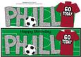 Football Fan Phill 60th (burgundy) Large Dl
