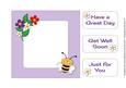 Insert for Flowers and Bee Topper