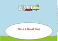 Red Car & Caravan Leslie Large Dl Insert