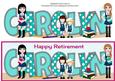 School Girls Carolyn Retirement Large Dl