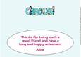 School Girls Carolyn Retirement Large Dl Insert 2