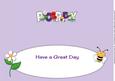 Flowers & Bees Poppy Large Dl Insert