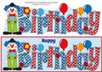 Charlie the Clown Birthday Large Dl