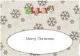 Kosmo the Dog Christmas Lilly Large Dl Insert