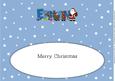 Santa and His Reindeers Ethan Large Dl Insert