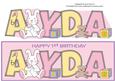 Cute Bunny with Baby Bottle Ayda 1st Large Dl