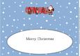 Merry Christmas from Cornwall Large Dl Insert