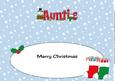 Snowman in Jacket Auntie Large Dl Insert
