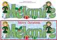 Christmas Irish Dancers Melanie Large Dl