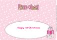 First Christmas Teddies Annabel Large Dl Insert