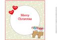 8x8 Gingerbread Christmas Mum & Dad Insert