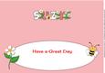 Flowers and Bees Suzy Large Dl Insert